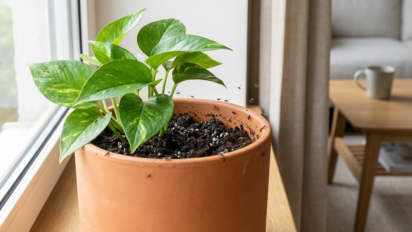 Éliminer les moucherons du terreau (sciarides) : méthodes efficaces et prévention