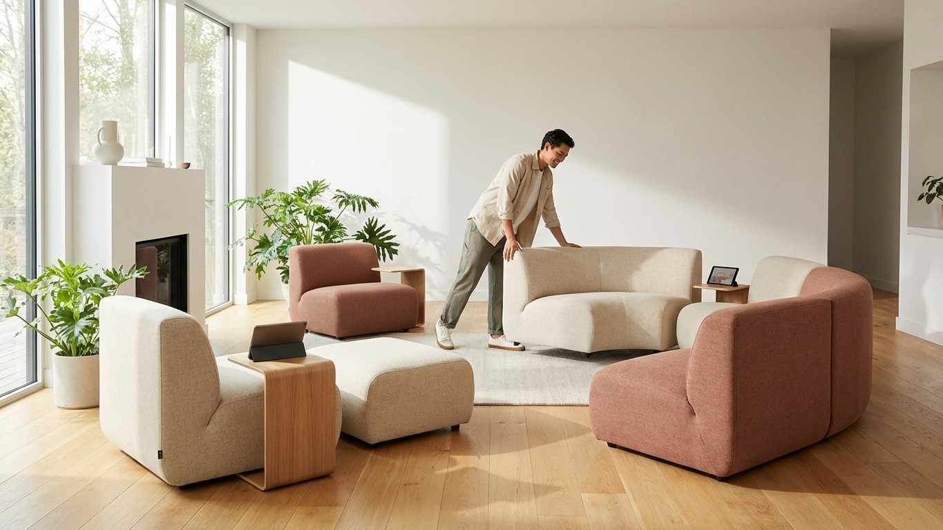 Heavy Sofas Are Out — The Modular, Lightweight Living Room Setup Taking Over in 2026