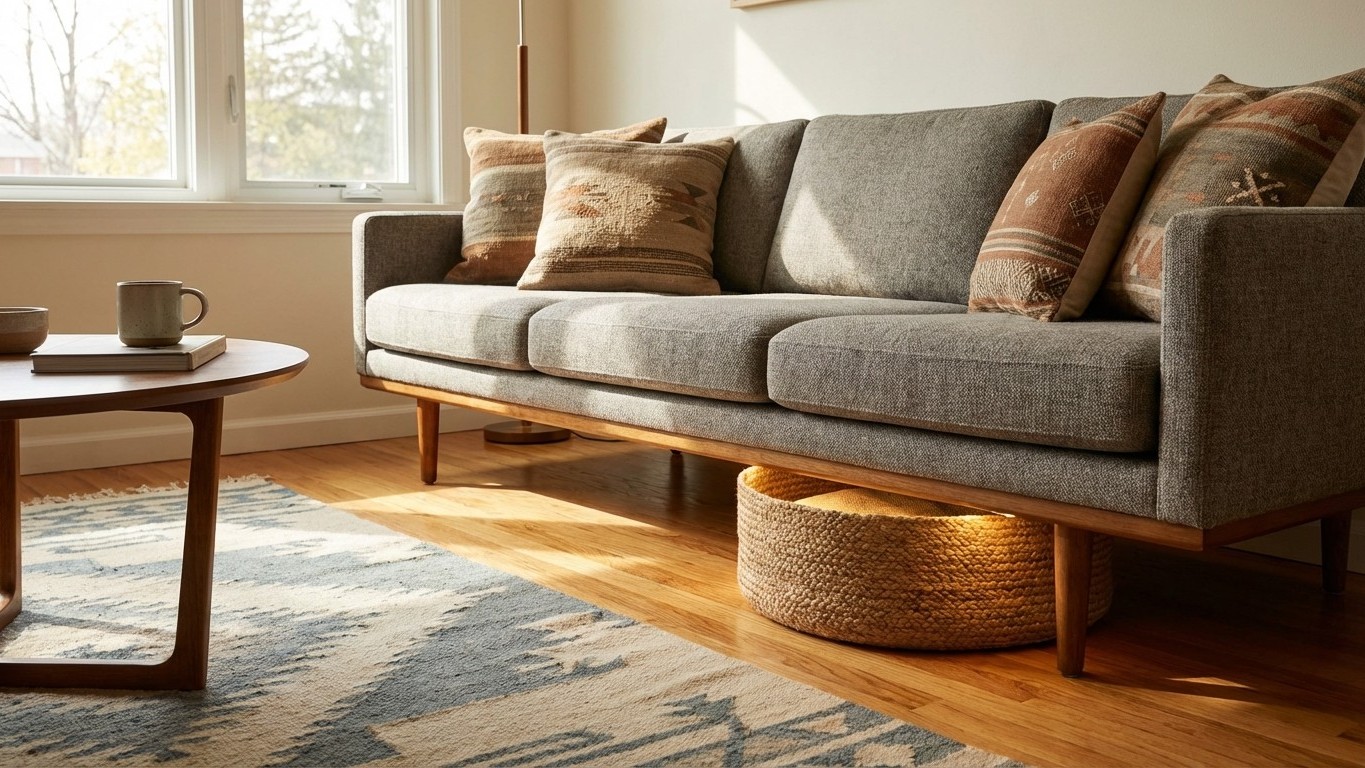 How One Simple Fix Under Your Sofa Can Transform Your Living Room