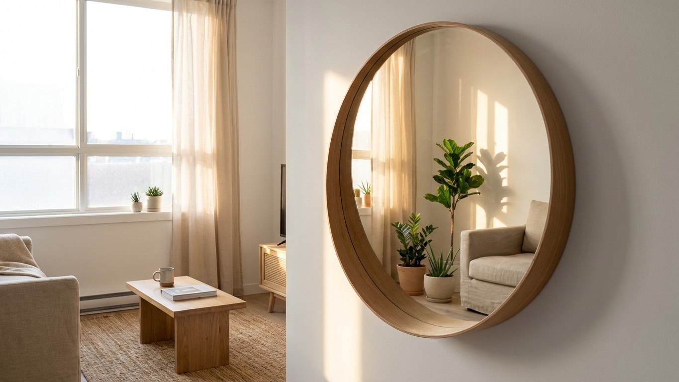 How One Simple Mirror Trick Transformed My Dark Apartment