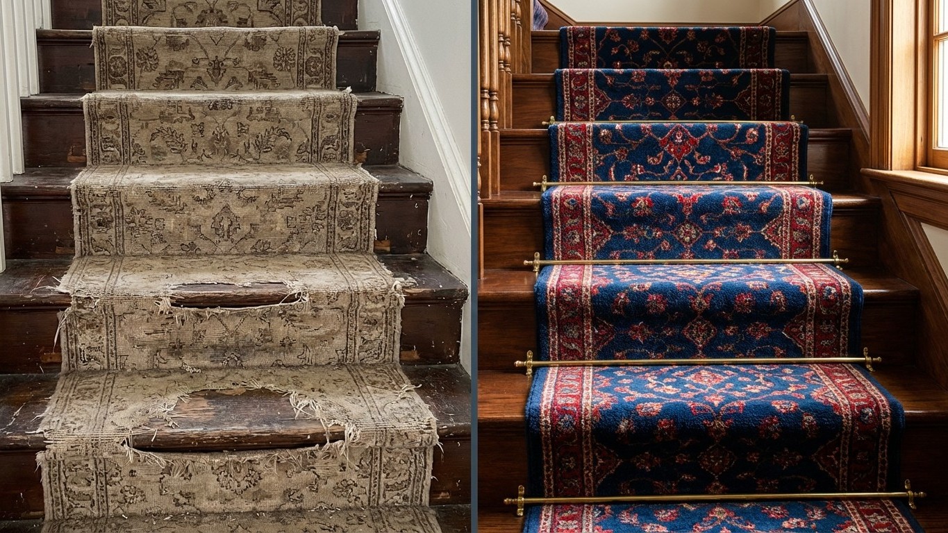 I Chose the Wrong Stair Runner and Now I Understand Why Mine Wore Out in Just One Year