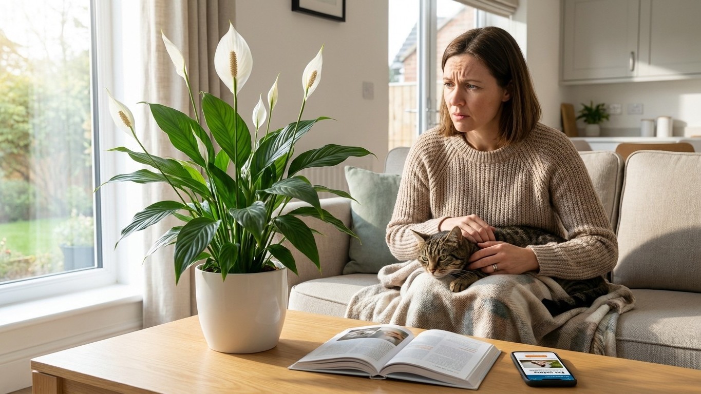I had this popular plant in my living room for years: my vet finally told me why my cat kept getting sick