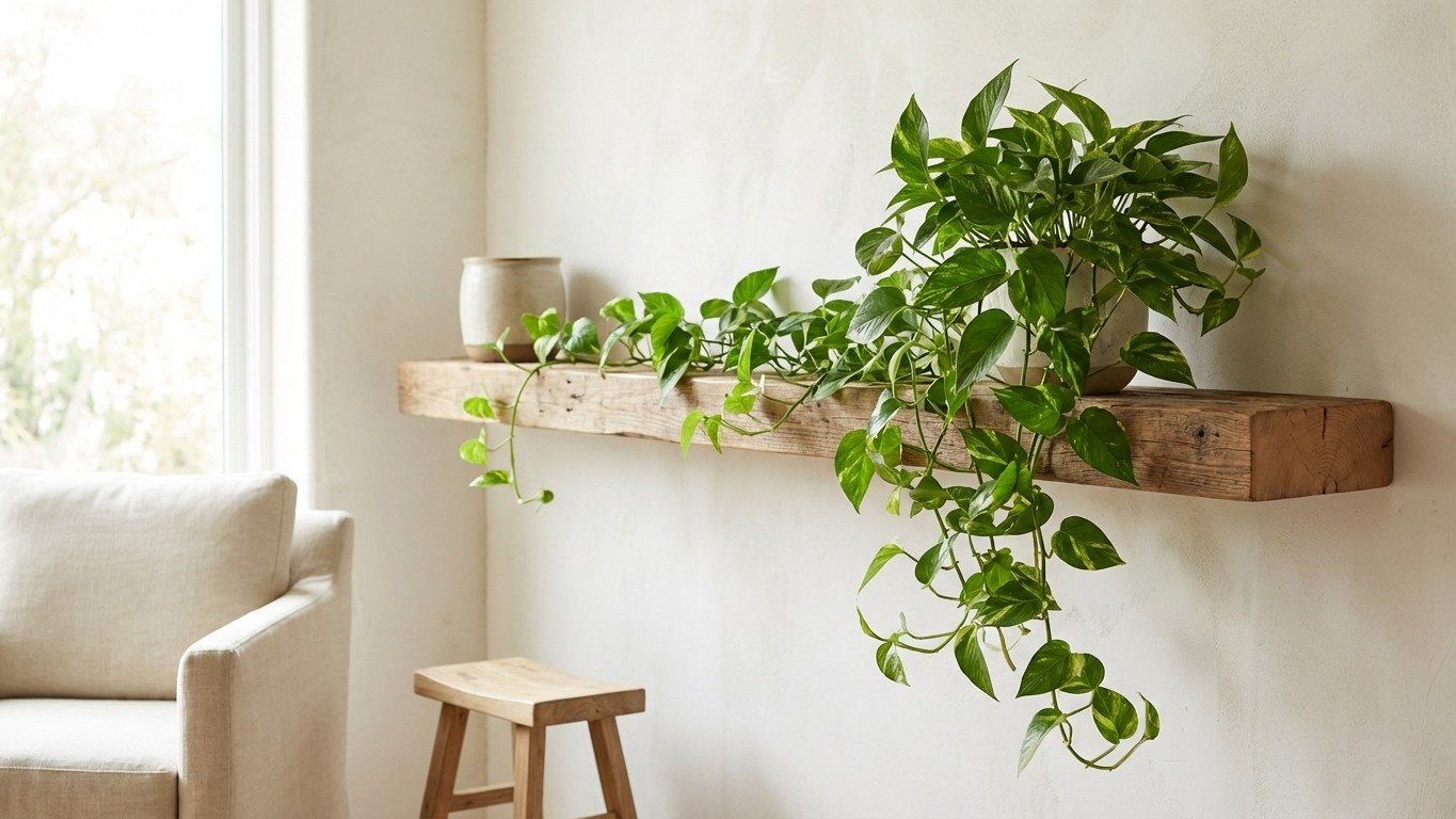 I Stopped Hanging My Trailing Plants — Here's What Transformed My Living Room Instead