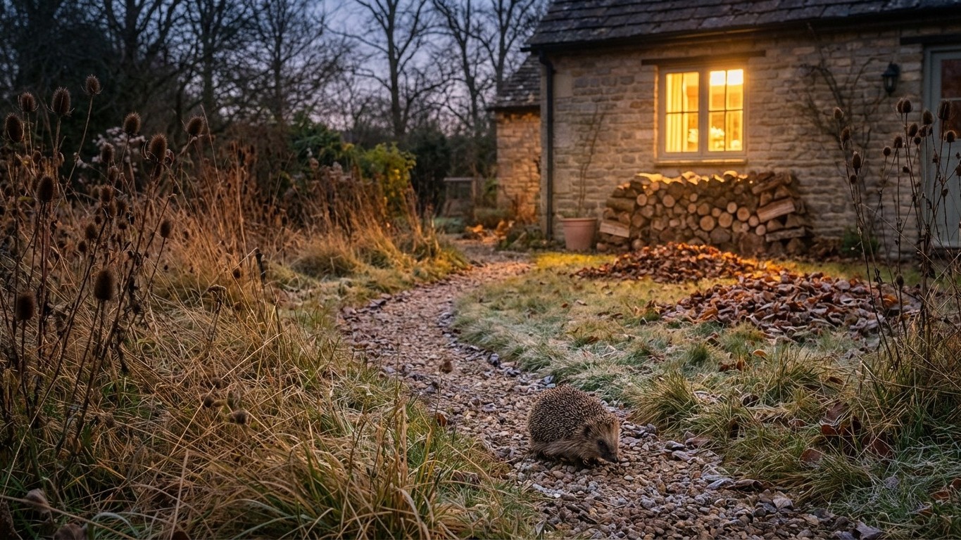I Stopped Tidying My Garden in Winter: Hedgehogs Now Visit Every Night