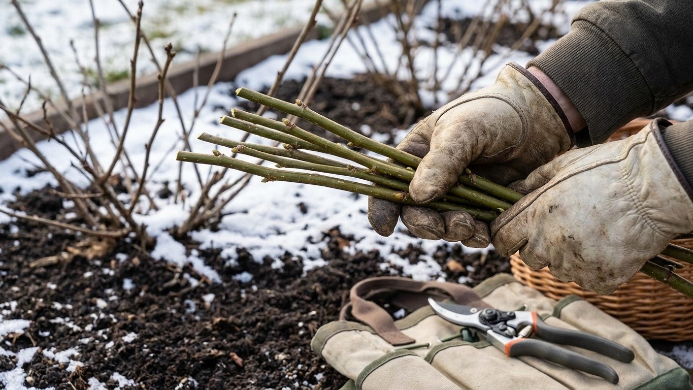 I Used to Buy Expensive Plants Until I Learned This Nursery Secret for Free Shrub Cuttings in February
