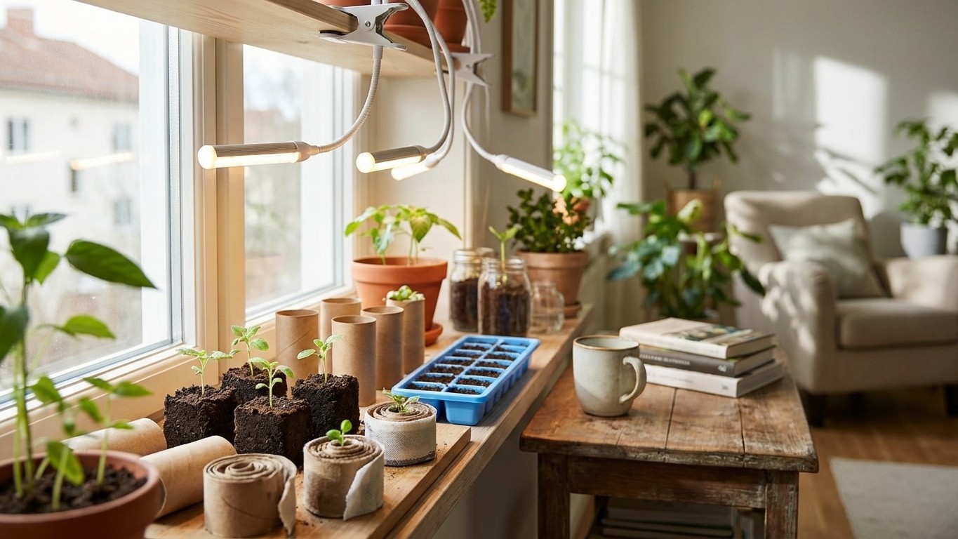 Indoor Gardening Hacks: Start Your Apartment Garden from Seed Like a Pro