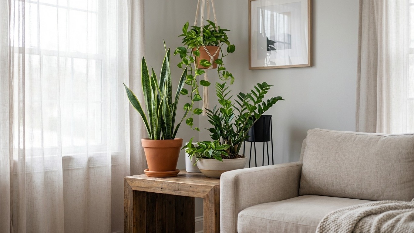Plantes d’intérieur en faible lumière : 15 options vraiment adaptées