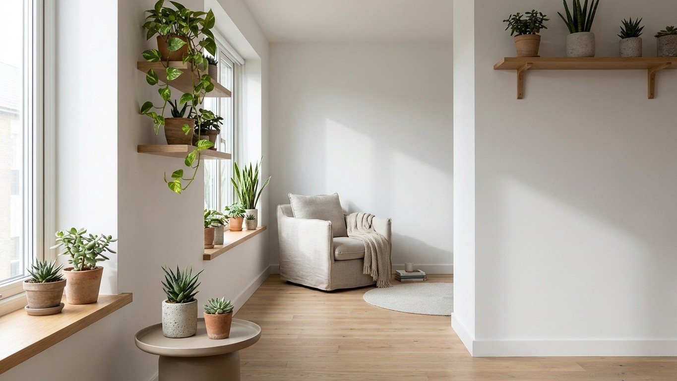 Les meilleures plantes d’intérieur pour petits appartements : compactes et décoratives