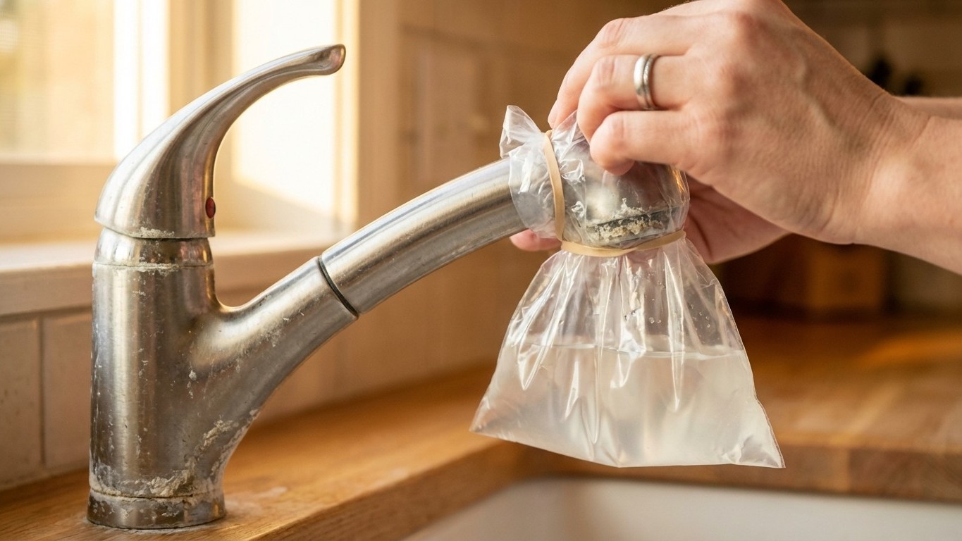 The Kitchen Ingredient That Fixes a Leaky Faucet in Minutes