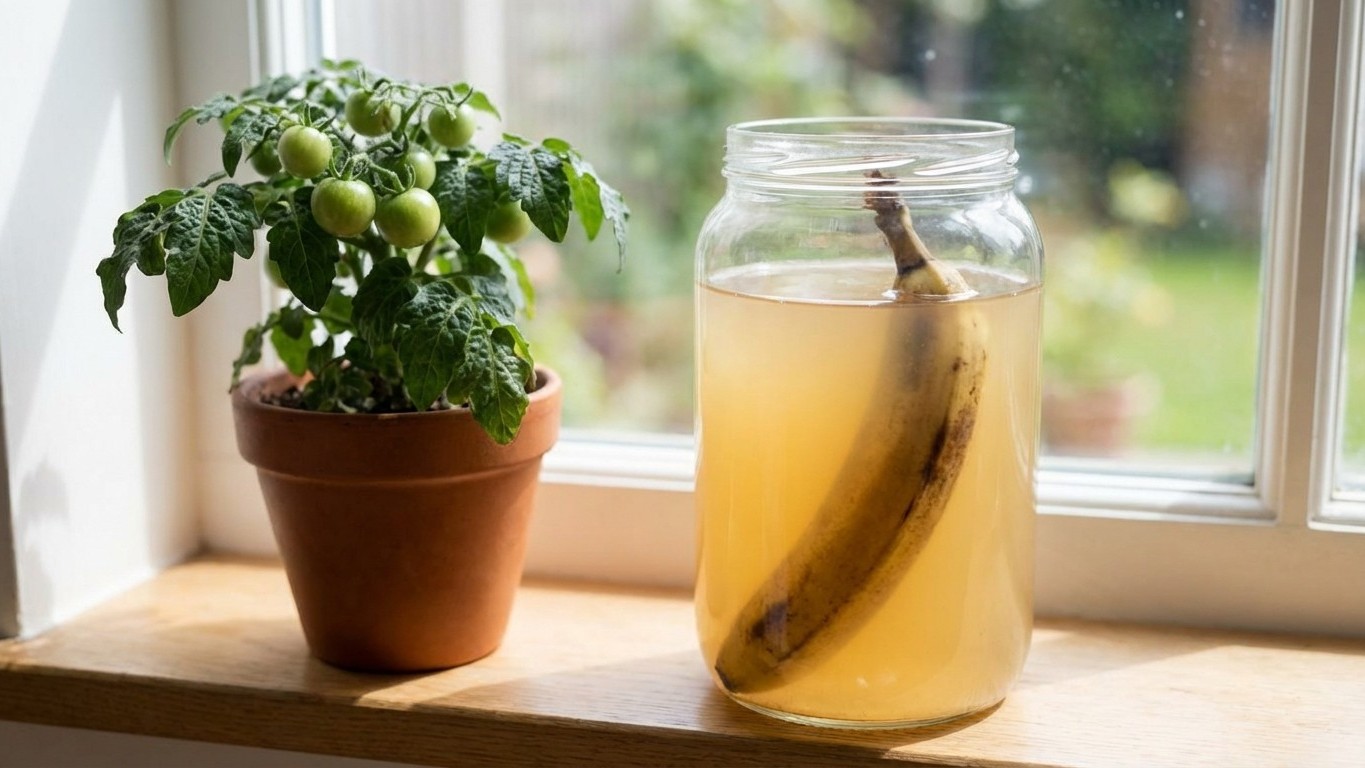 The Kitchen Scrap Everyone Throws Away That Tripled My Tomato Plant Growth Indoors