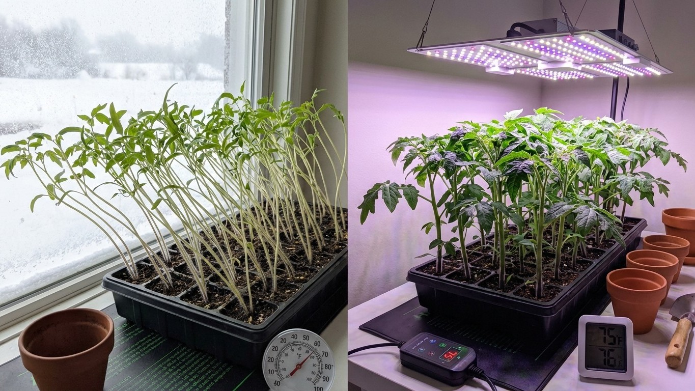 The One February Task That Prevents Leggy Tomato Seedlings and Doubles Your Summer Harvest