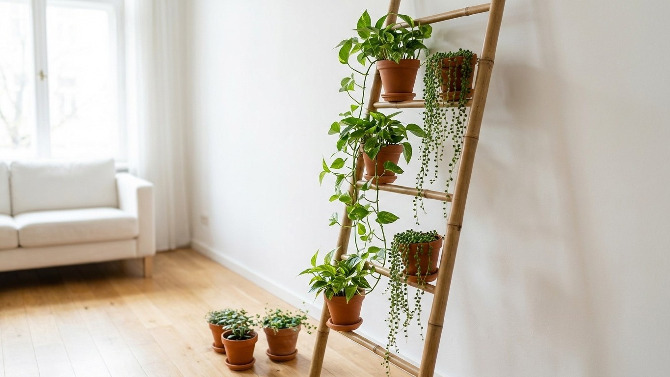 Triple Your Indoor Plants Without Moving Furniture: The Japanese Vertical Growing Secret