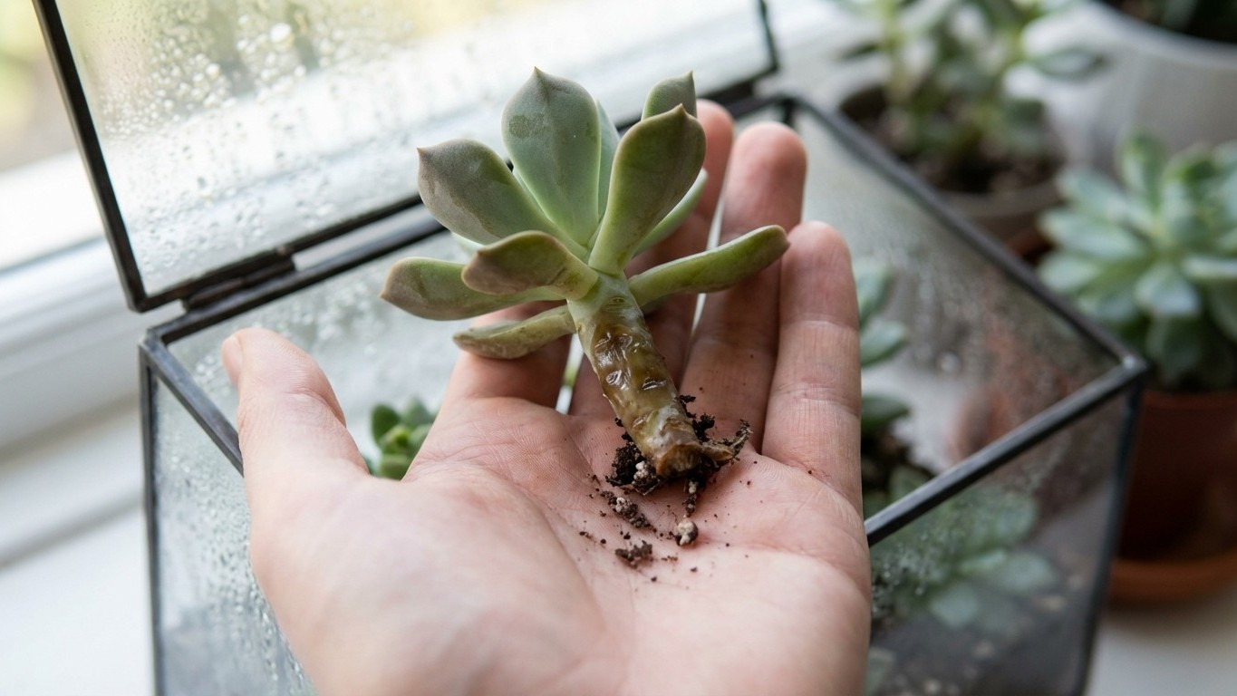 April's Hidden Danger: Why Your Closed Terrarium Succulents Are Rotting Right Now