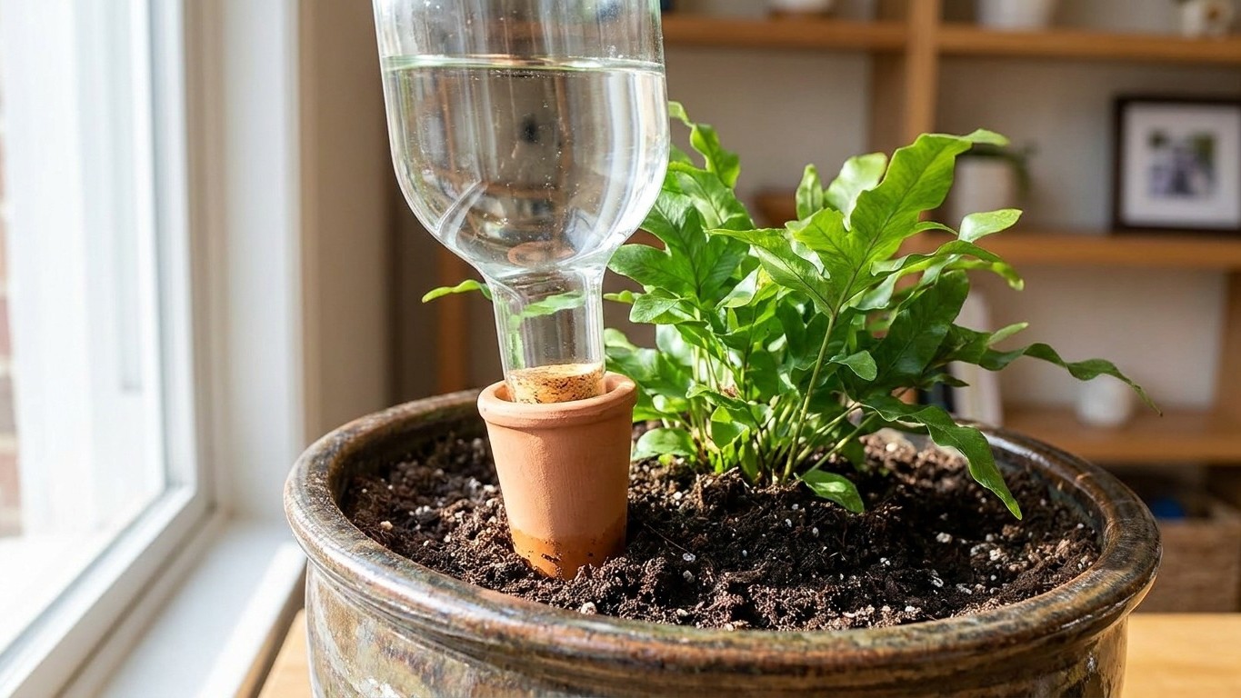 The Ancient Watering Trick That Lets Your Plants Thrive Without You (For Weeks)