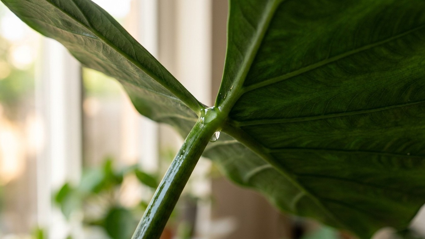 The Hidden Warning Sign Killing Your Alocasia: Why That Tiny Water Puddle Means Trouble