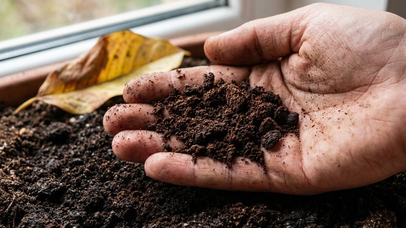 Why Botanists Say You Should Stop Putting Raw Coffee Grounds On Your Plants