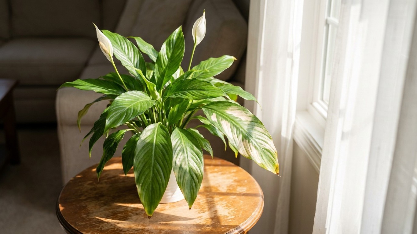 I Moved My Peace Lily to the Windowsill for More Light—Three Days Later, Its Leaves Turned White