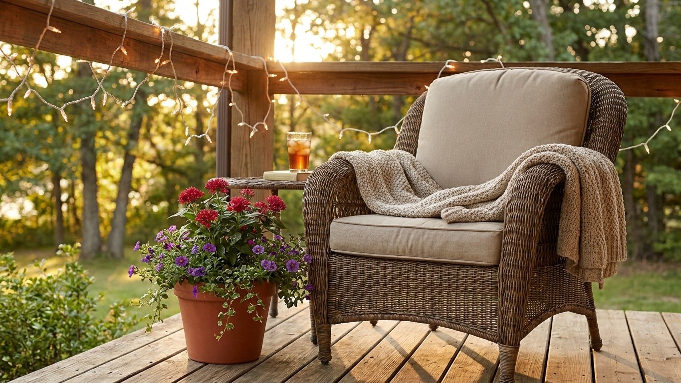 Transform Your Summer Porch: The Complete Guide to Durable Textiles, Thriving Plants & Long-Lasting Lighting