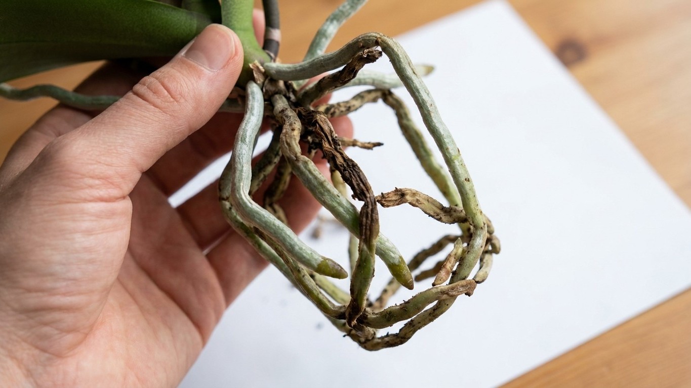 Two Years of Ice Cubes Revealed the Hidden Damage: What Orchid Roots Really Tell You