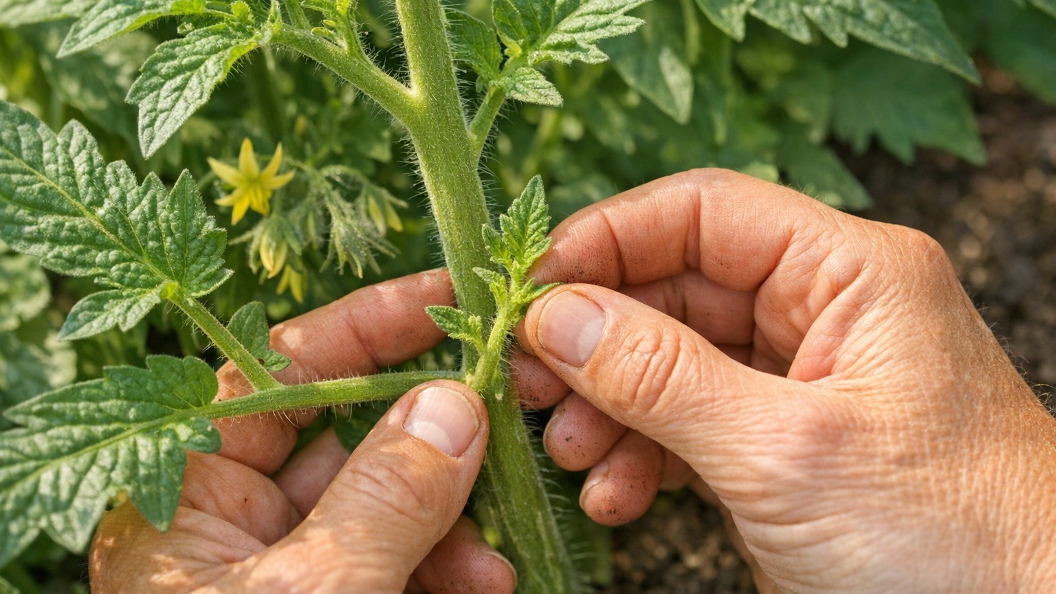 The One Tomato Sucker You Should Never Cut: How a Professional Grower Revealed the Secret to Doubling Your Harvest