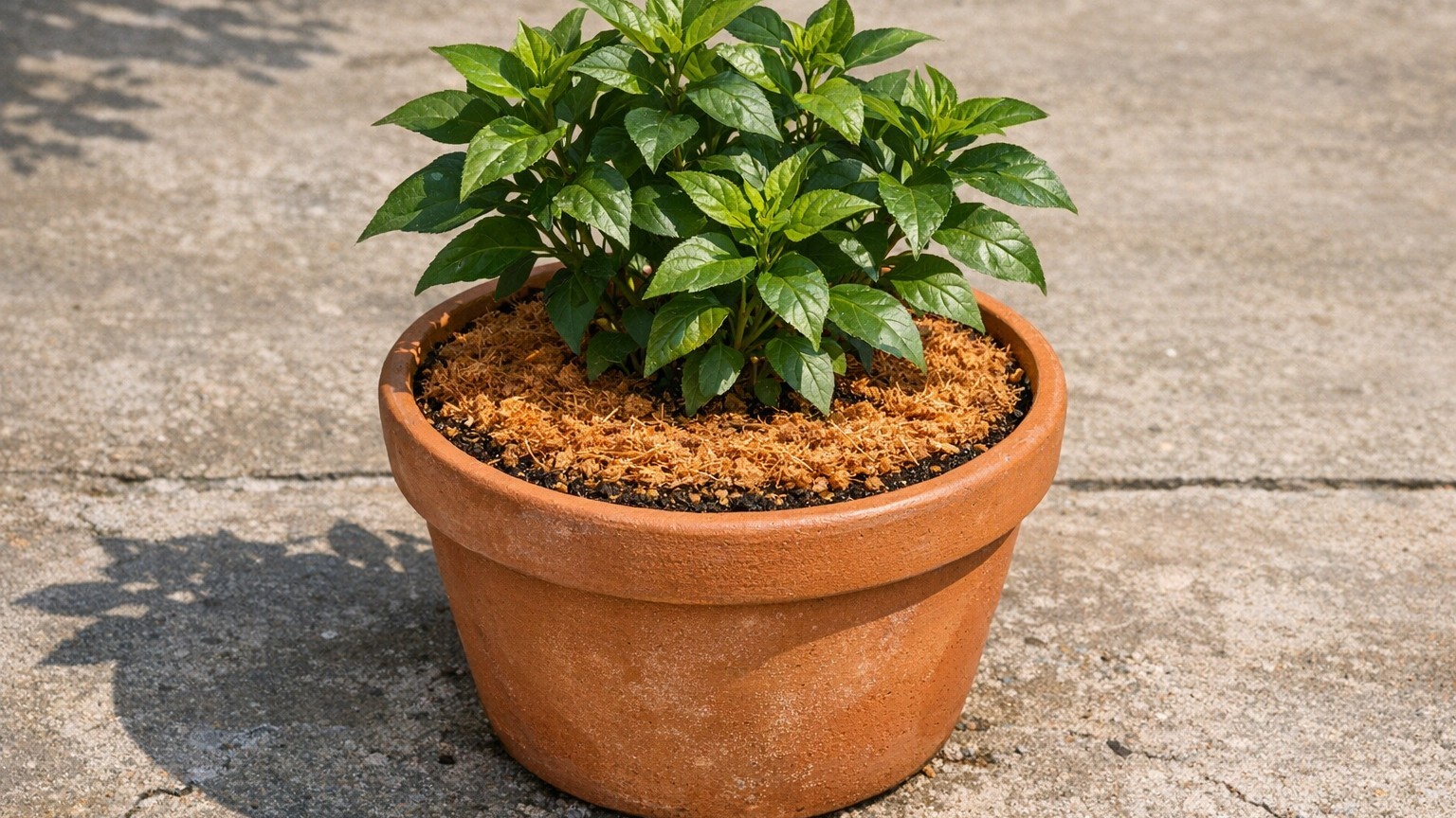 The Secret to Summer Plants: One Natural Material Cut My Watering in Half