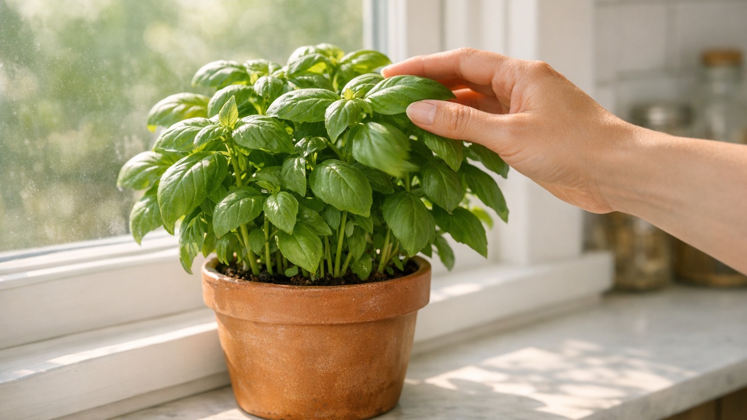 This Kitchen Windowsill Plant Stopped Mosquitoes All Summer—Your Neighbor Won't Believe It's Not a Plug-In