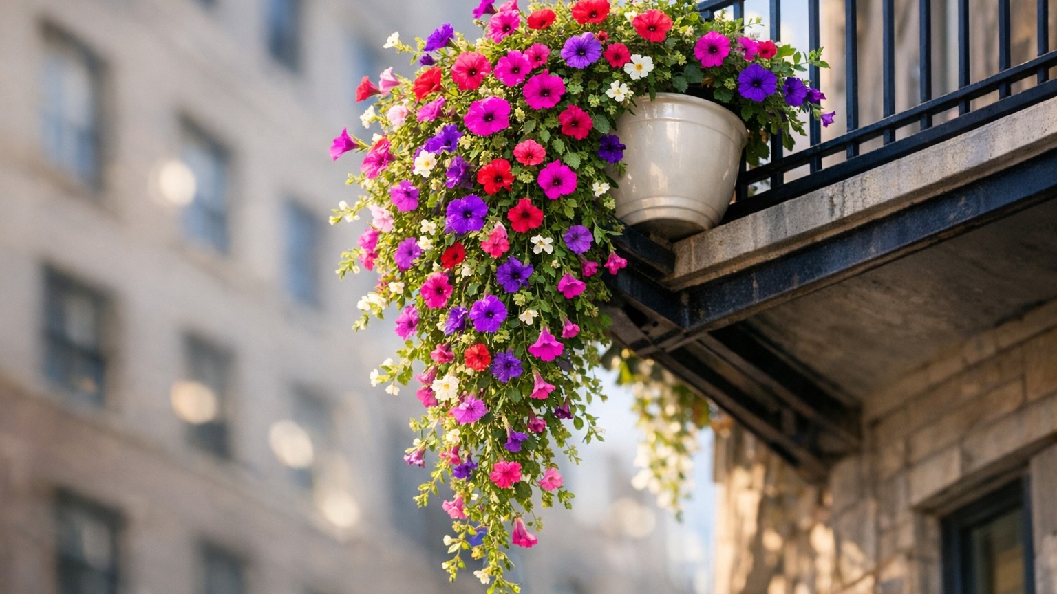 Why Geraniums Are Out: The 3 Flowers Taking Over Urban Balconies This Summer