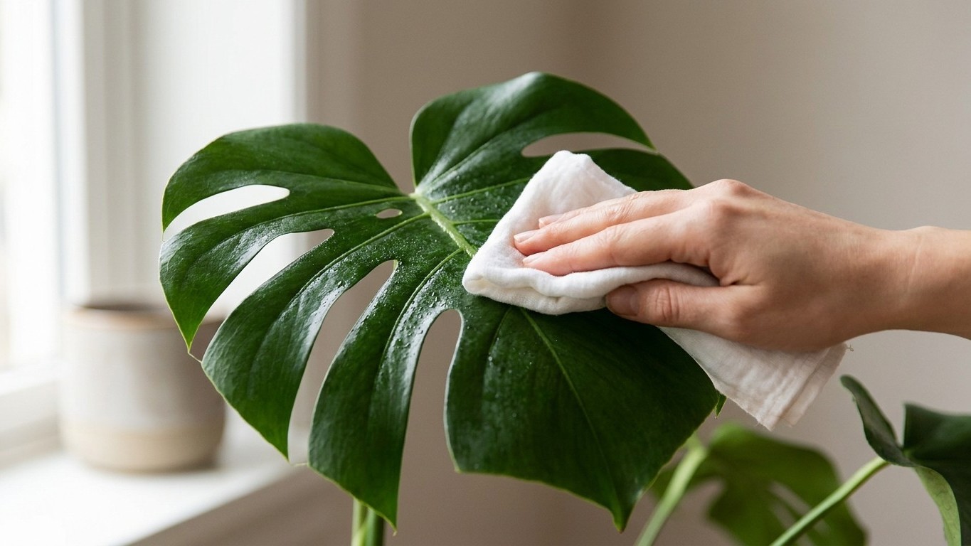 Why Leaf Shine Killed My Monstera's Growth—And What Actually Works