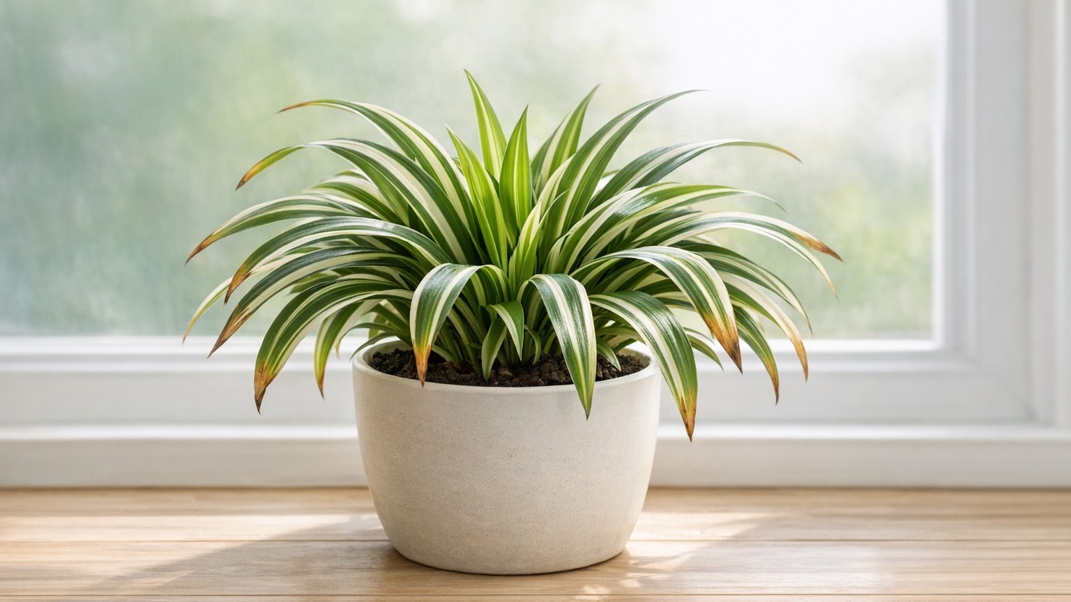 Why Letting Tap Water Sit Overnight Won't Fix Your Spider Plant's Brown Tips