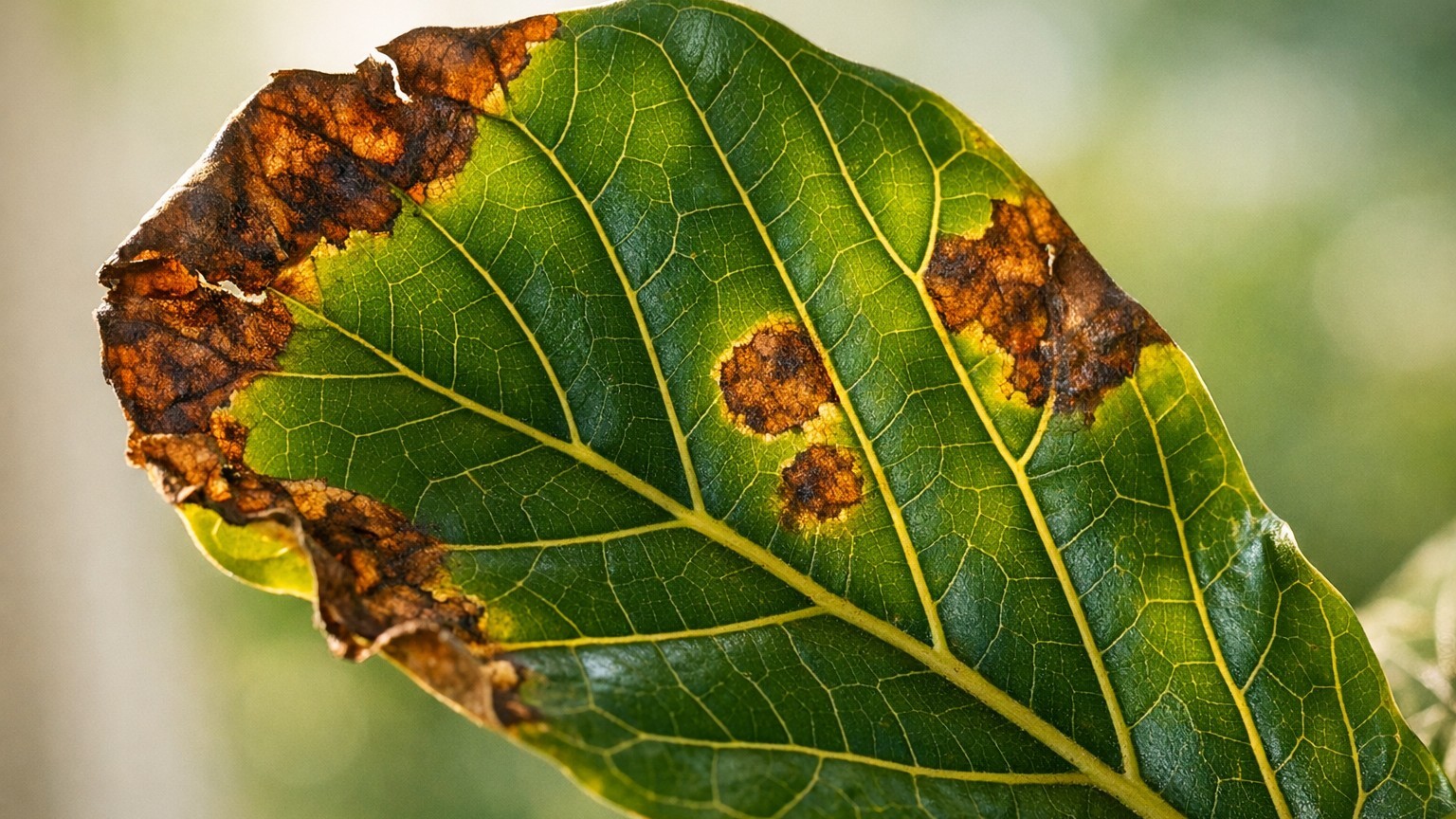 Why Olive Oil Is Killing Your Fiddle Leaf Fig: The Brown Spot Problem Explained