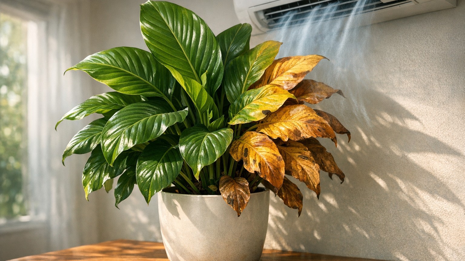 Why Your Houseplant Is Dying Next to the AC Vent (And How to Save It)
