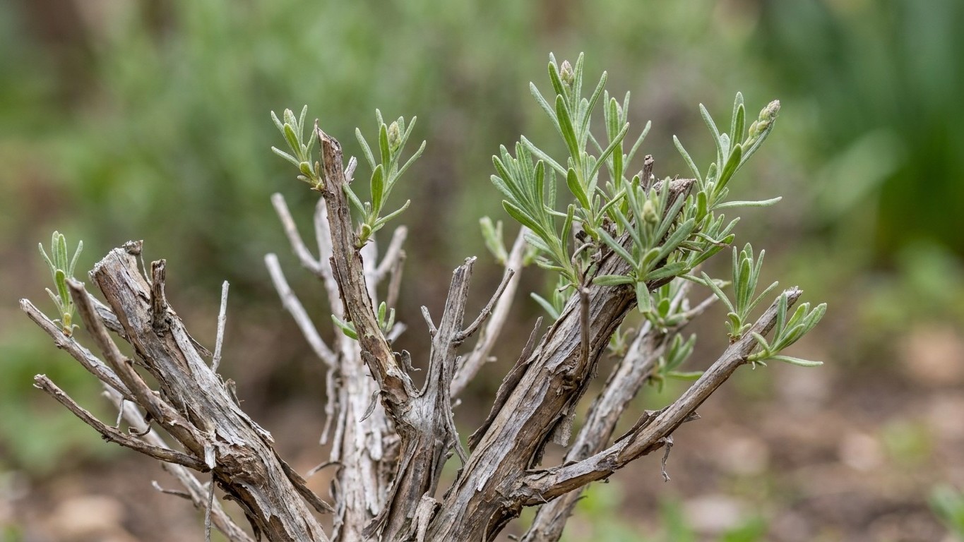 I cut my lavender back into the bare wood like any other shrub: when I saw what happened by spring, it was too late