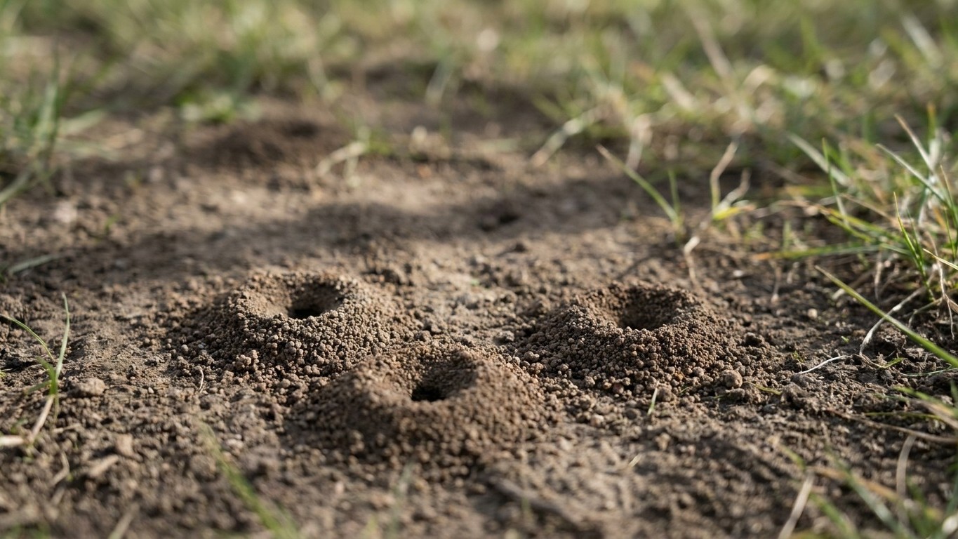 I filled in every little cone-shaped hole in my lawn just to make it look clean: three weeks later, I understood what I ha...
