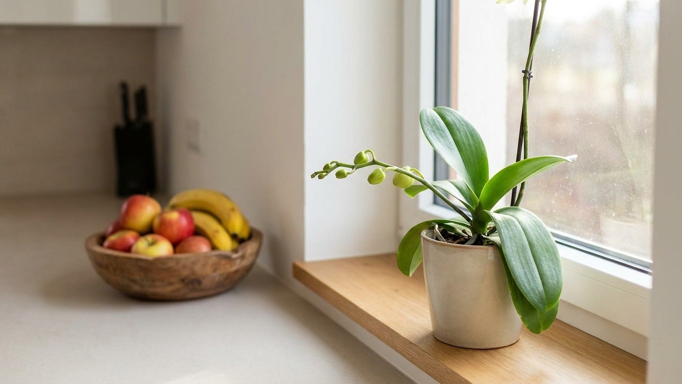 I kept my orchid next to the fruit bowl just for decoration: within weeks, every single bud dropped before opening and I f...