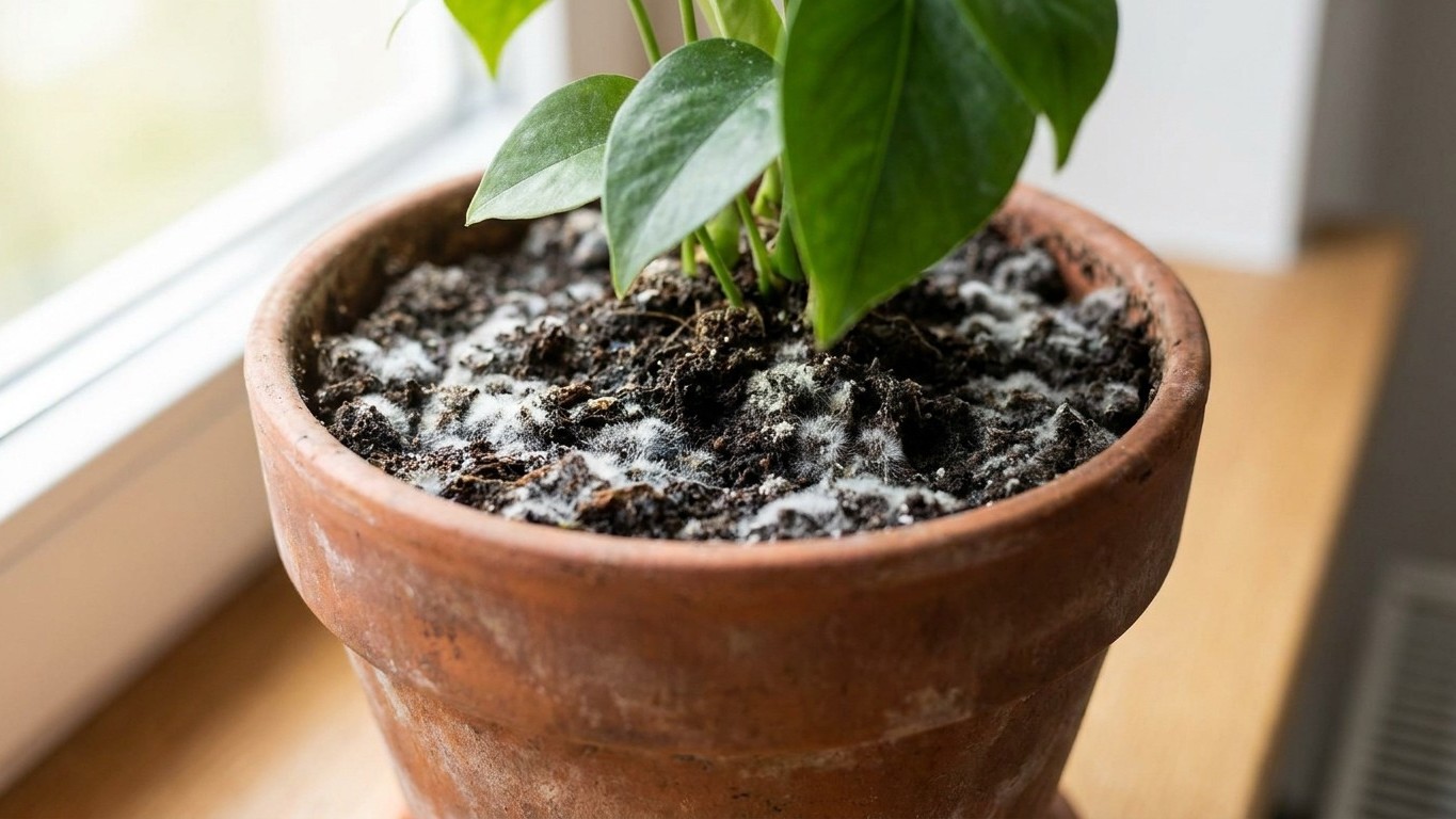 I repotted all my houseplants with a fresh bag of shop-bought soil just to give them a boost: three weeks later, when I sa...