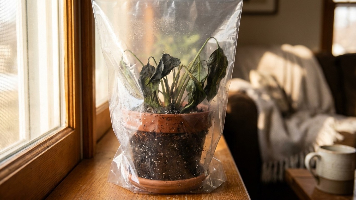 I Sealed My Plants in Plastic for Vacation and Killed Them: Here's What Went Wrong