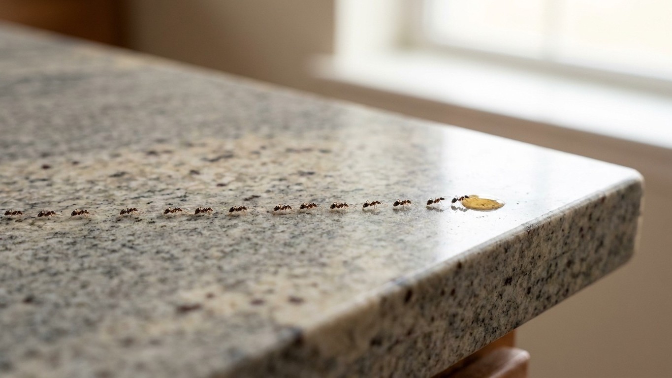 « I thought soapy water was enough »: why the ants keep walking the exact same line across a worktop you just cleaned