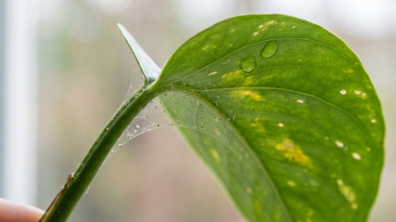 The Hidden Killer on Your Houseplant Leaves: Why Watering Won't Save a Spider Mite Infestation