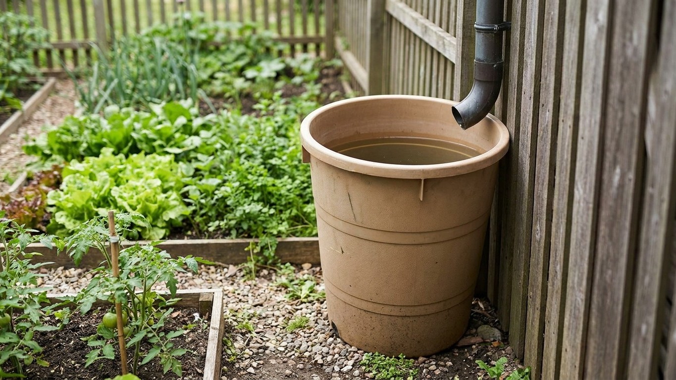 I fitted a single 300 L butt to my downpipe just to stop paying to water the veg bed: after the first proper shower, I und...
