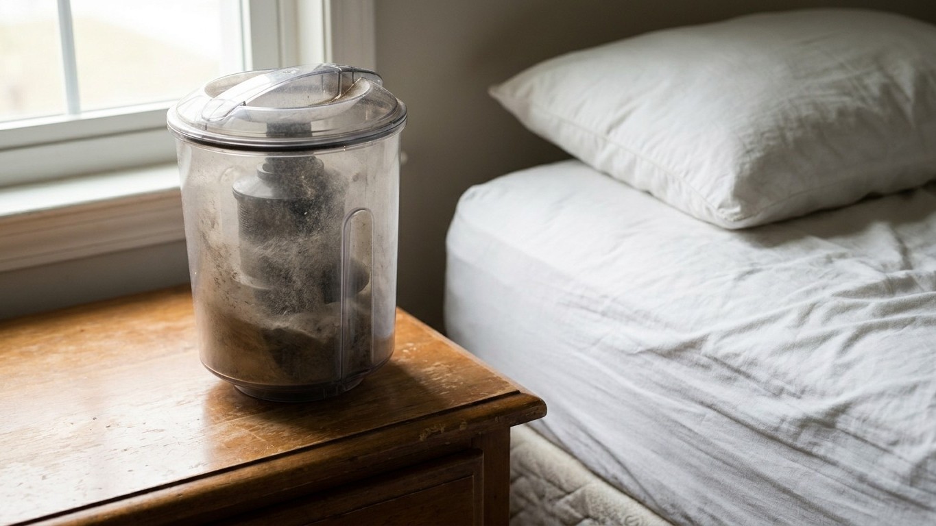 I vacuumed the mattress seams every morning just to stay ahead of the bites: three weeks later, when I opened the cleaner,...