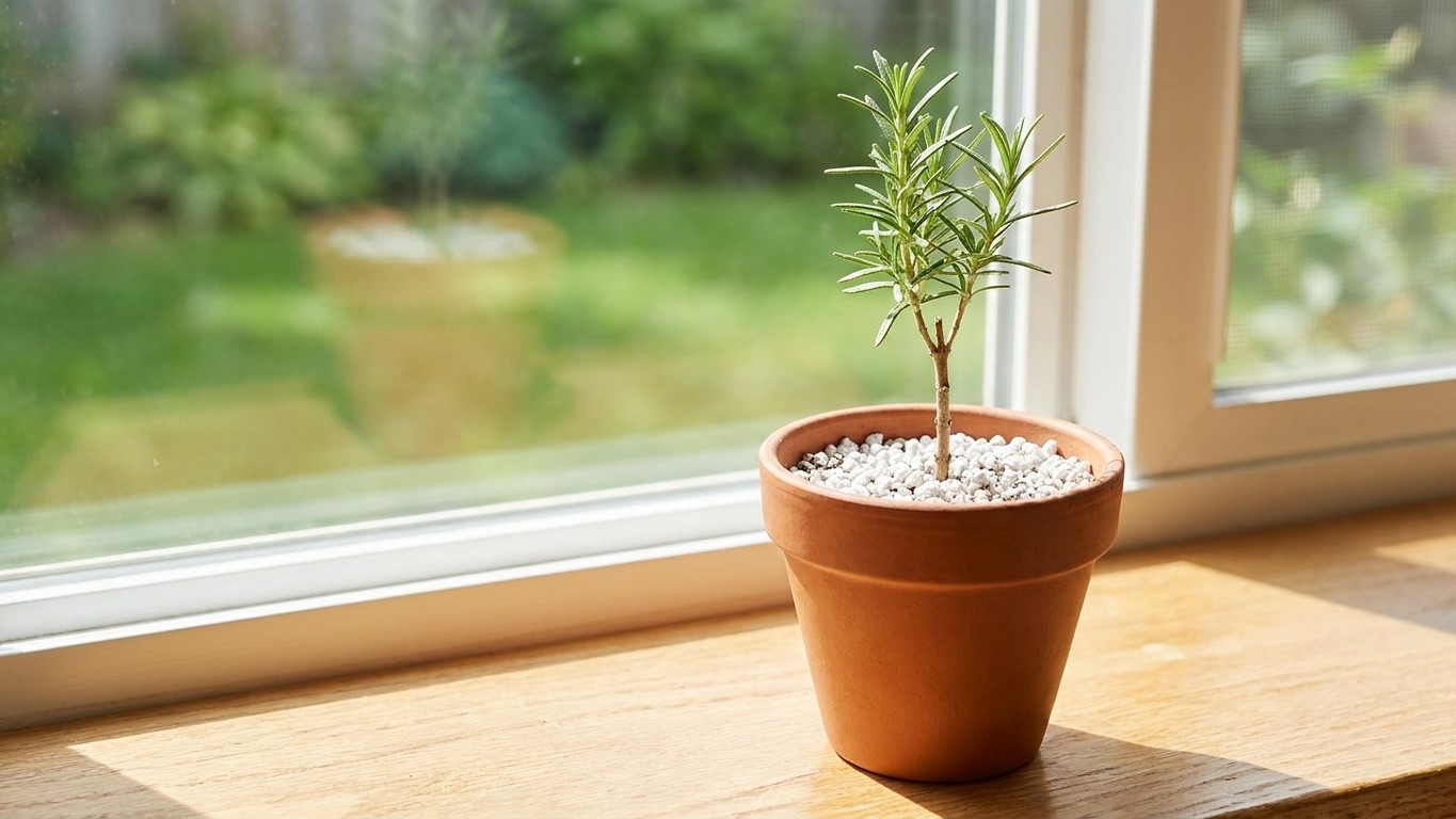 Nobody roots rosemary in a glass of water anymore: here's what they put it in instead (and it takes half the time)