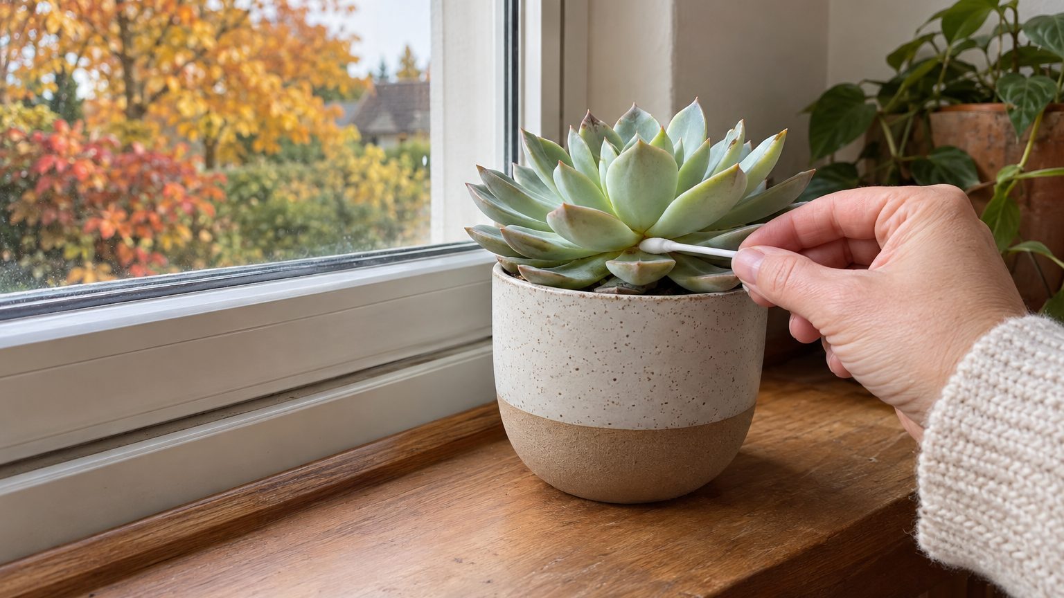 White Fluffy Stuff on Succulents: Identifying Mealybugs and Getting Rid of Them Without Ruining the Leaves